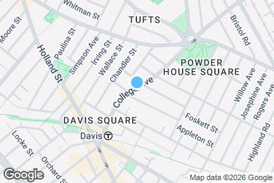 Map image of the property - 79 College Ave