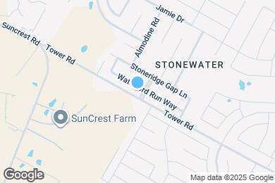 Map image of the property - 12213 Waterford Run Way