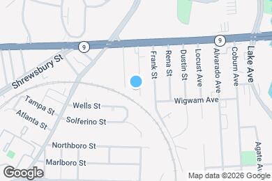 Map image of the property - 27 Carver St