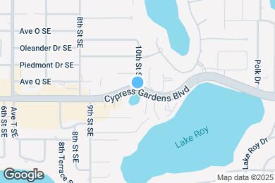 Map image of the property - 1103 Cypress Gardens Blvd