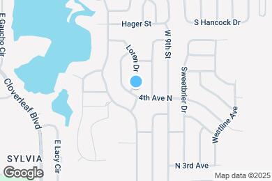 Map image of the property - 702 4th Ave N