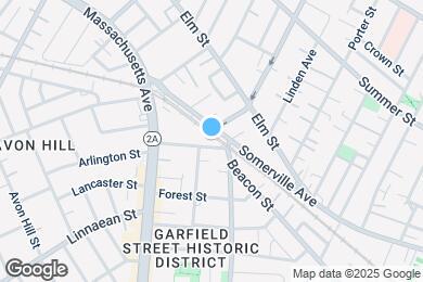 Map image of the property - 57 Roseland St