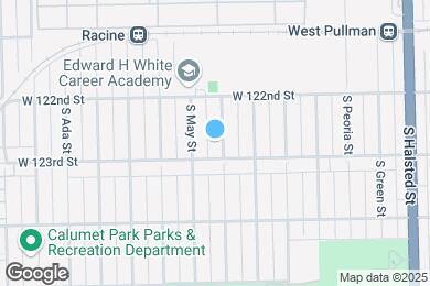 Map image of the property - 12246 S Aberdeen St