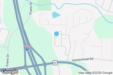 Map image of the property - 6300 Ellenwood Dr