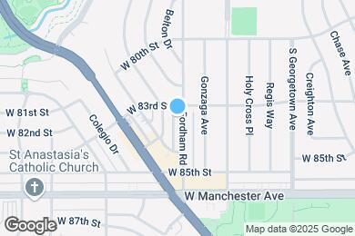 Map image of the property - 8311 Fordham Rd