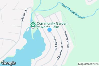 Map image of the property - 4315 Cary Dr SW