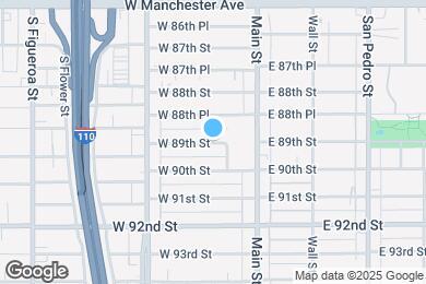 Map image of the property - 159 W 89th St