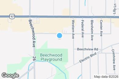 Map image of the property - 1702 Rosemont Rd SW