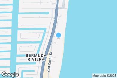 Map image of the property - 4250 Galt Ocean Dr