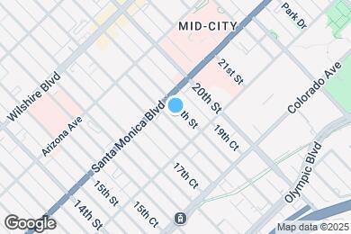 Map image of the property - 1422 19th St