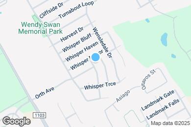 Map image of the property - 4000 Whisper Ridge