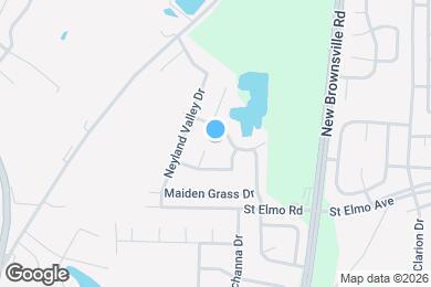 Map image of the property - 3926 August Moon Cove