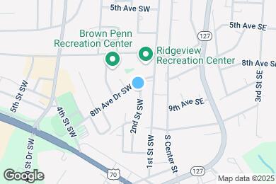 Map image of the property - 826 2nd St SW