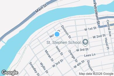 Map image of the property - 508 W 1st St