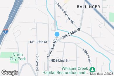 Map image of the property - 19614 15th Avenue Northeast