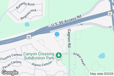 Map image of the property - 5422 Chase Canyon