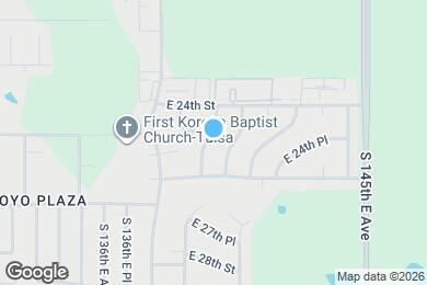 Map image of the property - 2433 S 139th E Ave