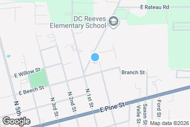 Map image of the property - 335 N Baronne St