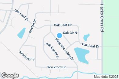 Map image of the property - 6318 Magnolia Lakes Dr