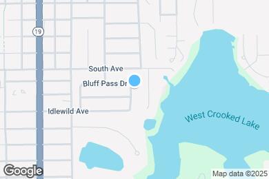 Map image of the property - 555 Bluff Pass Dr