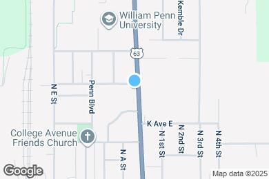 Map image of the property - 1221 N Market St