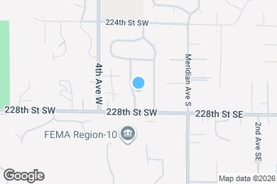 Map image of the property - 22703 2nd Pl W
