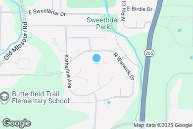 Map image of the property - 3225 N Kings Cross