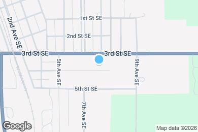 Map image of the property - 562 4th St SE