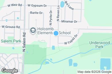 Map image of the property - 2915 N Raven Ln
