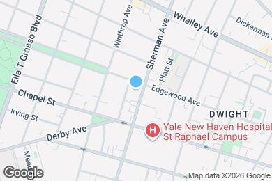 Map image of the property - 204 Sherman Ave
