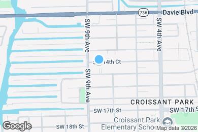 Map image of the property - 834 SW 14th Ct