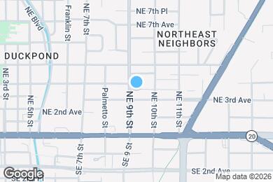 Map image of the property - Third Ave Apartments