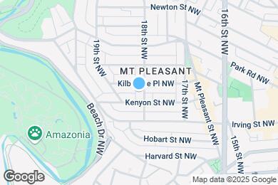 Map image of the property - 3114 18th St NW