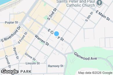 Map image of the property - 317 E Cherry St