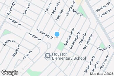 Map image of the property - 1330 Florida Ave