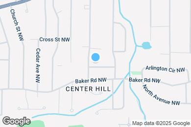 Map image of the property - Room in House on Baker Terrace NW