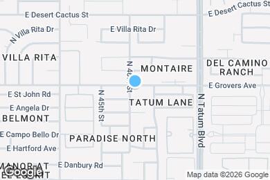 Map image of the property - 4605 E Grovers Ave