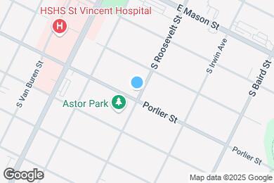 Map image of the property - 838 S Roosevelt St