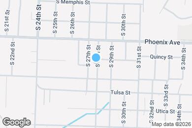 Map image of the property - 4802 S 28th St