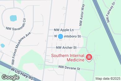 Map image of the property - 3806 NW Huntsboro St