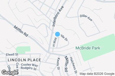 Map image of the property - 5118 Delford St