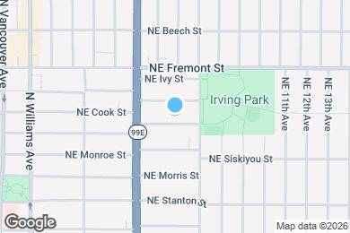 Map image of the property - 533 NE Fargo St