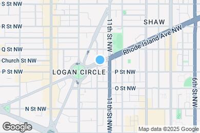 Map image of the property - 1120 Rhode Island Ave NW