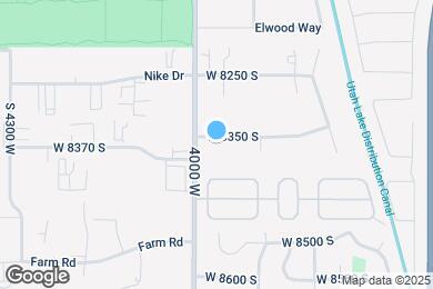 Map image of the property - 3953 W 8350 S