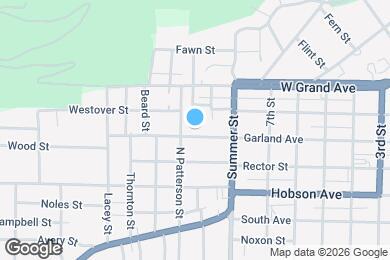 Map image of the property - 1036 Garland Ave