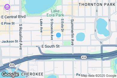 Map image of the property - 525 E Jackson St