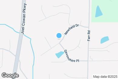 Map image of the property - 185 Newfield Dr