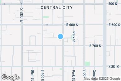 Map image of the property - 660 S 500 E