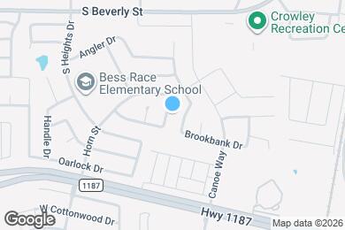 Map image of the property - 517 Creekbend St