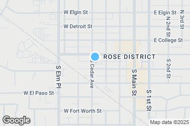 Map image of the property - 121 S Cedar Ave